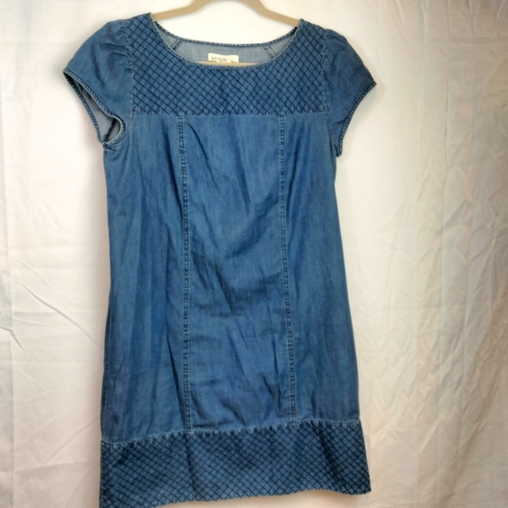 Kenzie denim shift dress, medium.